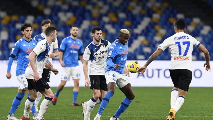 Coppa Italia, Napoli-Atalanta 0-0: tutto rinviato, i nerazzurri sprecano