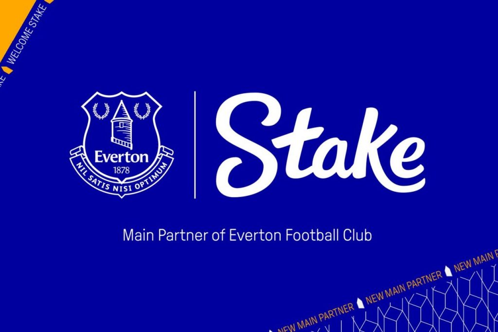 Everton, accordo record con Stake.com per la maglia