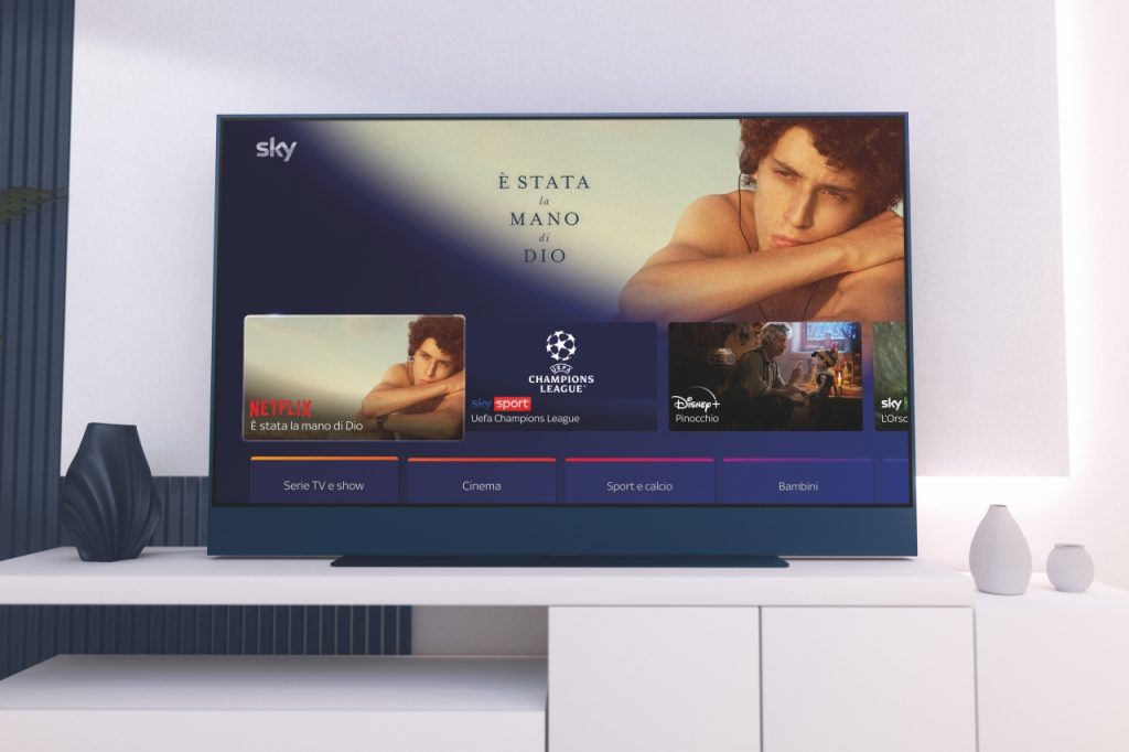 Sky lancia la sua Smart Tv in Italia: svelata Sky Glass