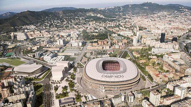 Il Barça in attesa di 1,5 mld per il progetto stadio