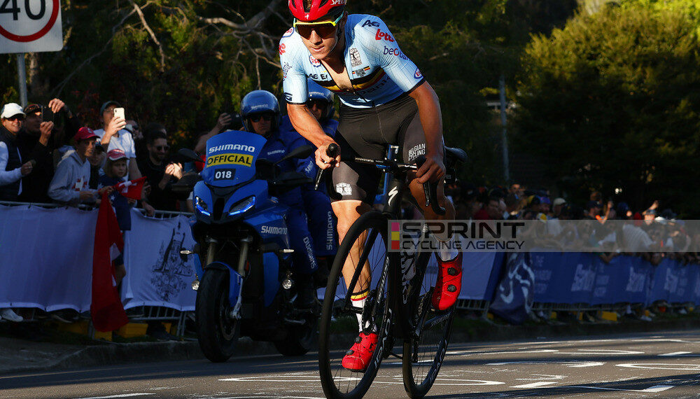 Remco Evenepoel vince i Mondiali di ciclismo in Australia