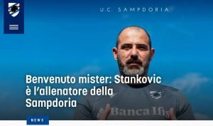 ufficiale-stankovic-nuovo-allenatore-della-sampdoria