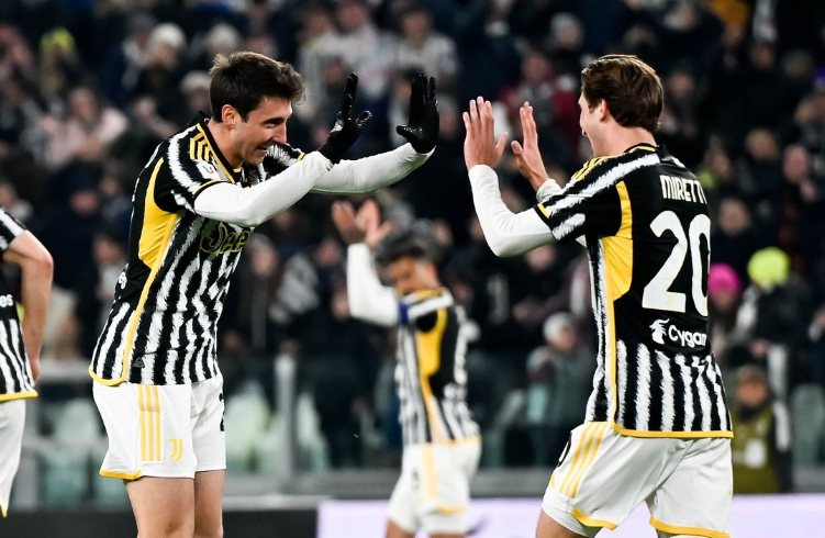 Juventus trionfa contro la Salernitana con uno spettacolare 6-1 e vola ai quarti di Coppa Italia